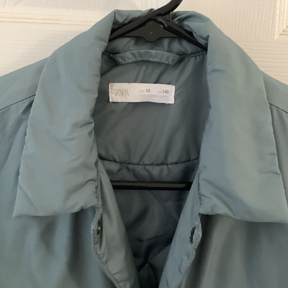 Zara lined shirt jacket. - Picture 2 of 7